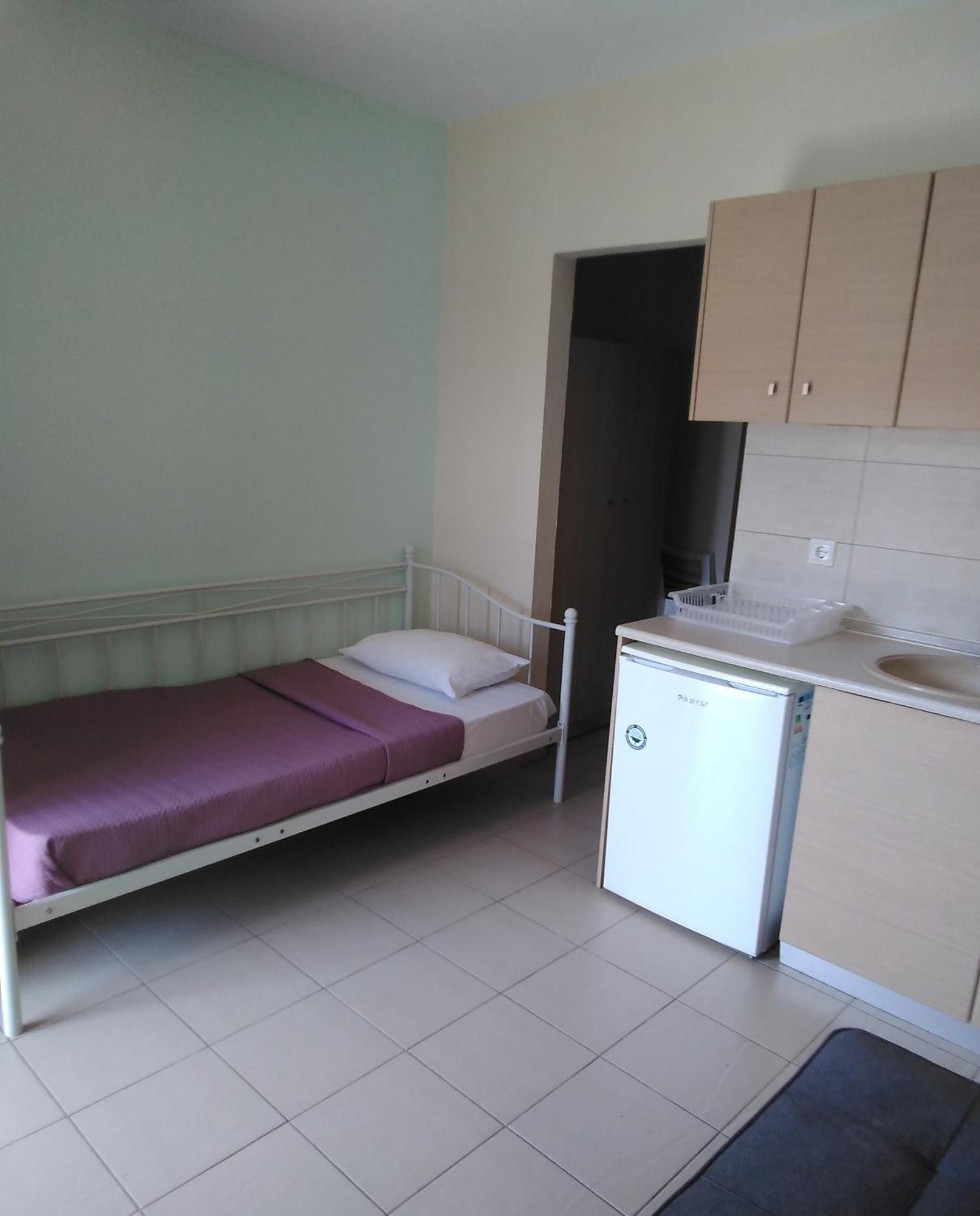 Chrusanthi'S Apartment Nea Skioni Bagian luar foto